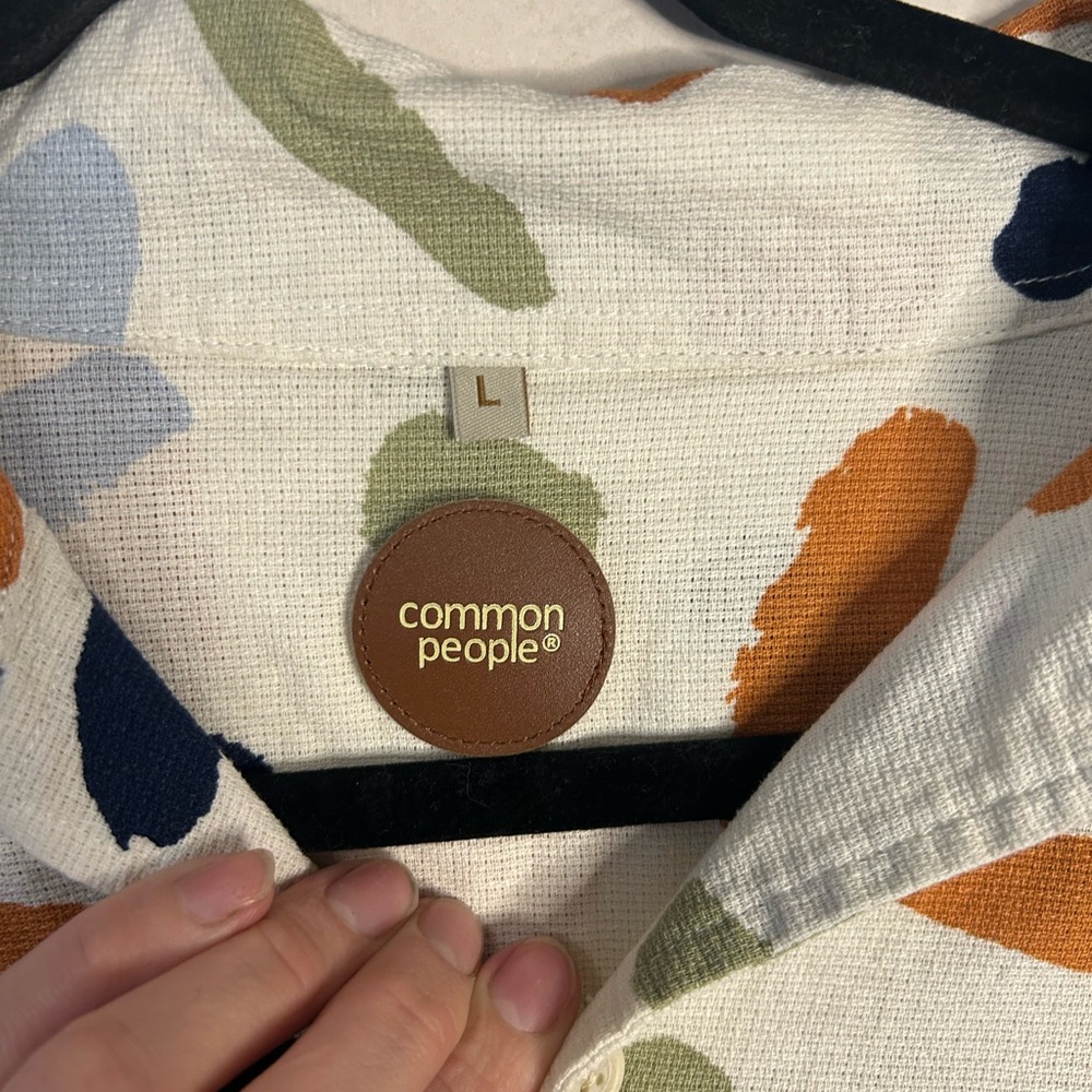 Common People Multicolored Contour Button Down - image 3